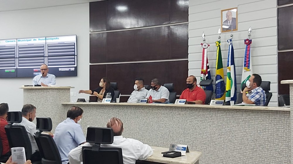 Câmara de Vereadores de Rondonópolis é a primeira do estado a aprovar compra de Vacinas através de consórcio
