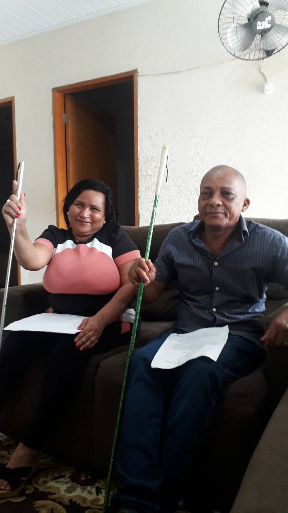 Vereador Batista comemora a Lei 11.632 que institui o uso da bengala verde em Rondonópolis.