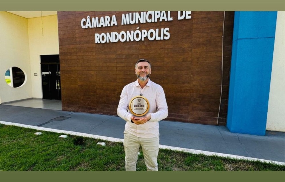 Pela 1ª vez na história, Câmara de Rondonópolis receberá Selo Diamante de Transparência Pública