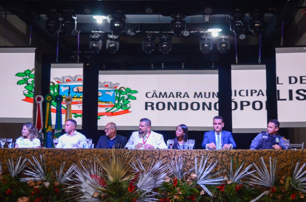 Em Sessão Solene, Câmara de Rondonópolis homenageia personalidades da sociedade