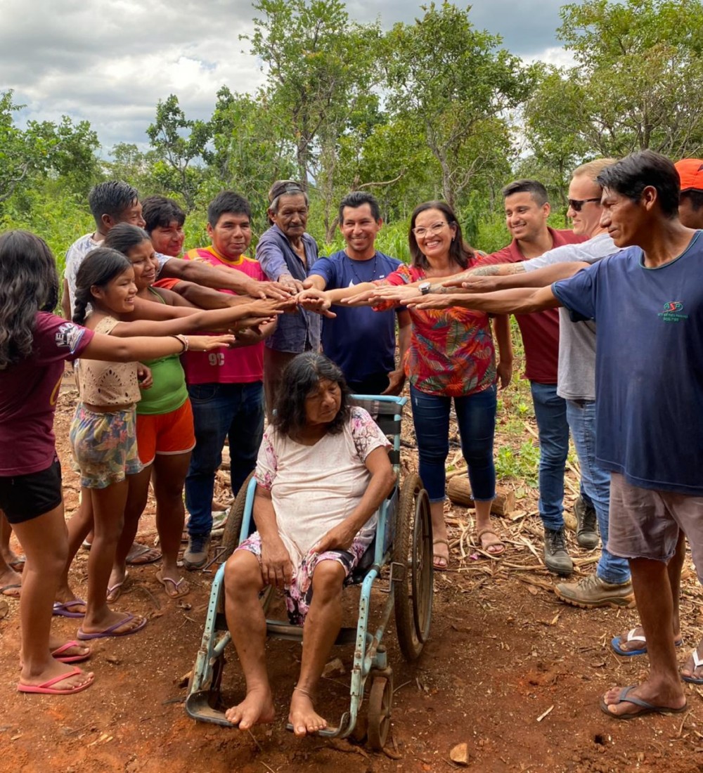 Marildes Ferreira busca melhorias  para Aldeia Tadarimana e Saúde Municipal